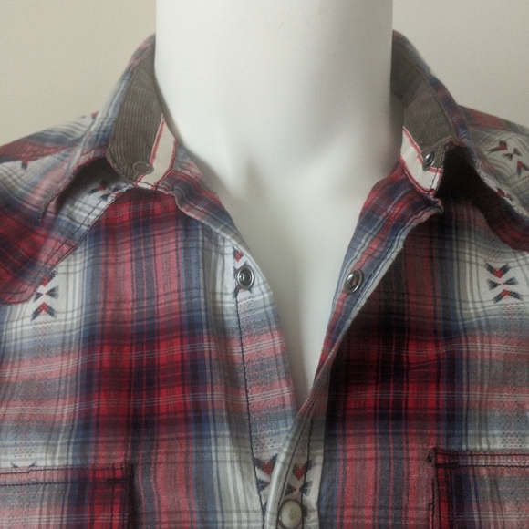 THIRD & ARMY Elbow Patch Button Down NWT!! - Picture 3 of 12